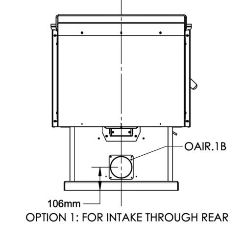 outside air for wood stoves wood heaters